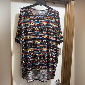 Lula Roe Large Irma multi-color